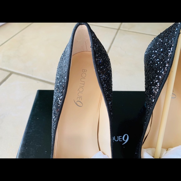 Sparkly Black Heels from Boutique9 - Picture 6 of 8